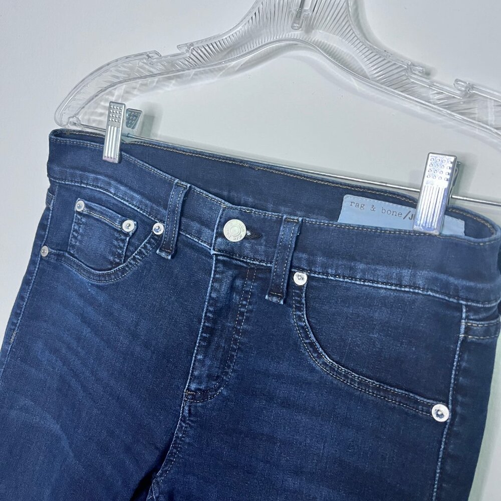 Rag & Bone Mid-Rise Skinny Ankle Capri Jeans Sz 29 - Picture 4 of 13